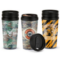 16 Oz. Plastic Tumbler with Paper Insert